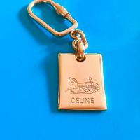 Cèline portachiavi dorato