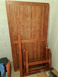 Tavolo Teak allungabile