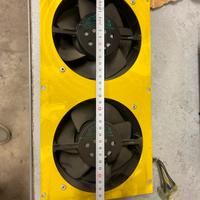Coppia di ventilatori ebm su telaio di lamiera