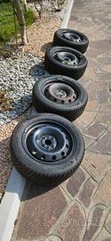 PNEUMATICI INVERNALI 195-55 r15 CON CERCHI