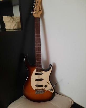 Set Chitarra Elettrica Cort G200 + Amplif. Boss 
