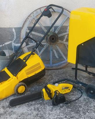 Set di attrezzi da giardino.