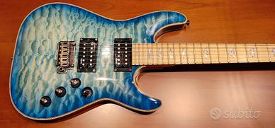 Chitarra elettrica Schecter Omen Extreme ocean blu