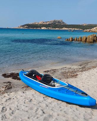 Kayak bi-posto gonfiabile professionale
