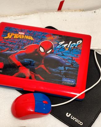 Lexibook Marvel Spiderman laptop educativo bilingu