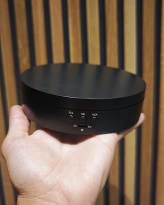 Base rotante elettrica a 360° per foto e video