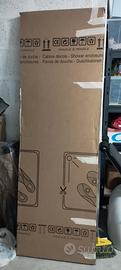 anta fissa box doccia 67/69 cm