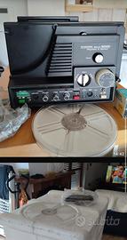 Proiettore  super 8 Chinon Sound 9000 magnetico e