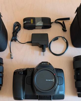 Blackmagic Pocket  6K G2 + Sigma 18-35 + 24-70