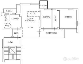Appartamento ristrutturato e arredato