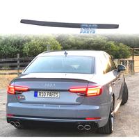 SPOILER AUDI A4 B9 SEDAN 15-19 LOOK RS4 NERO OPACO