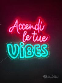 Scritta LED decorativa