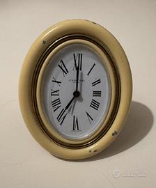 CARTIER OVAL DESK CLOCK