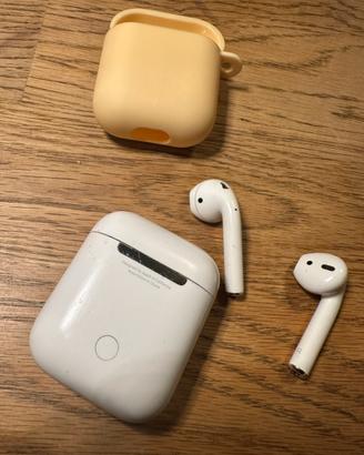 Airpods 2 generazione Apple + cover