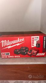 Kit Milwaukee M18 NRG-503 – Batterie + caricatore