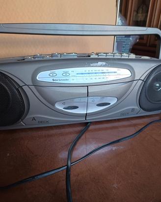 radio registratore Schneider vintage 
