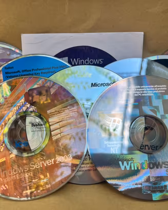 Lotto Collezione CD Microsoft Vintage