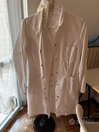 Camice da laboratorio da donna con polsi elasti