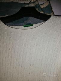 Vestito donna in lana   Benetton taglia M