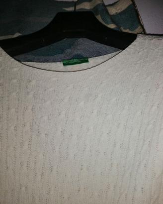 Vestito donna in lana   Benetton taglia M