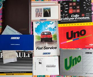 libretto uso manutenzione Fiat Uno Renault