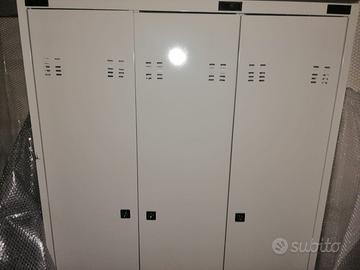 Armadietto spogliatoio 3 ante