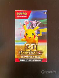 Pokemon 30 anniversario Nuovo
