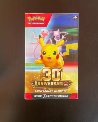 Pokemon 30 anniversario Nuovo