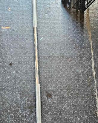 bilanciere 180 cm 25 mm chiusura a vite
