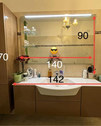 Arredo bagno SENZA specchio
