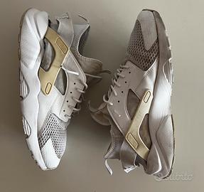 Nike Air Huarache Uomo Tg 45 - Bianche