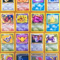 CARTE POKEMON-TEAM ROCKET ITALIANO 1ED