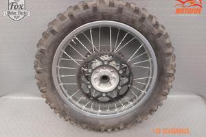 RUOTA CRFE CRF CR ENDURO 18 X2.15 CERCHIO HONDA po