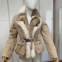 GIACCA CON COLLO IN PELLICCIA ERMANNO SCERVINO