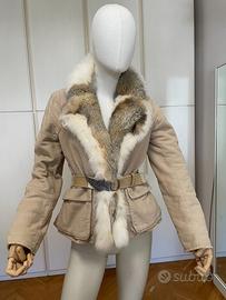 GIACCA CON COLLO IN PELLICCIA ERMANNO SCERVINO