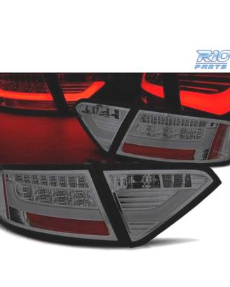 FANALI A LED BAR AHUMATI PER AUDI A5 07-11