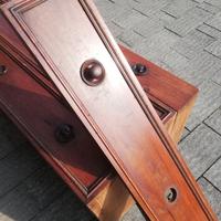 Cassetti in noce massello '800