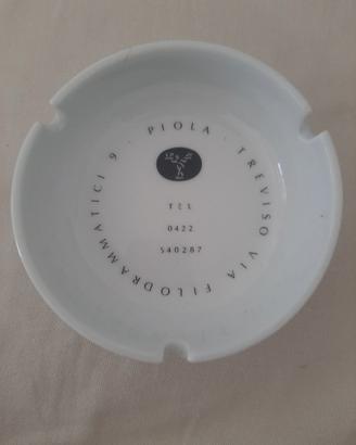 Posacenere Vintage Piola Treviso - Porcellana INKE