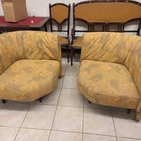 Coppia di poltrone componibili vintage