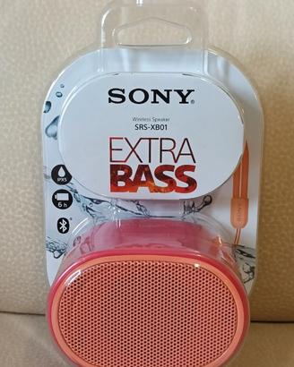 Sony speaker Extra Bass wireless SRS-XB01