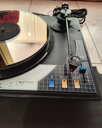 PARAURTI COPERCHIO PER giradischi copripolvere Technics SL-BD22 gomma