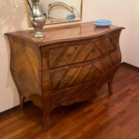 Set camera classico cassettone + 2 comodini