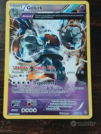 Carta Pokemon Golurk reverse 