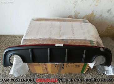 Dam posteriore ORIGINALE doppio e mono scarico