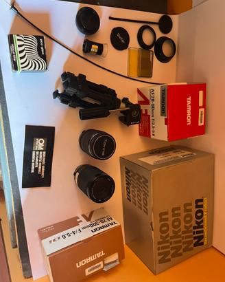 Lotto accessori fotografia