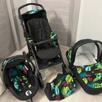 Passeggino trio Cam