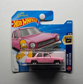 Hot Wheels The Simpsons Family - Car Rosa 2026