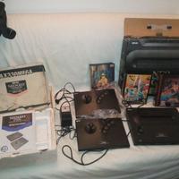 NEO GEO AES COMPLETO DI BOX!! BASSO SERIALE