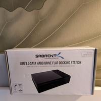 USB 3.0 SATA HARD DRIVE FLAT DOCKING STATION
