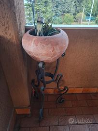 Portavaso e vaso